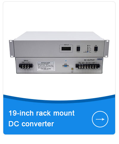 19 Inch Rack Mount Telecom Boost Converter