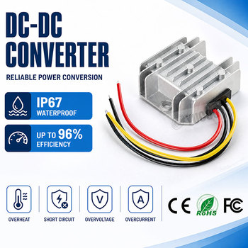 Car Power Supply 48V Dc to 12V Dc 10A Buck Converter Module
