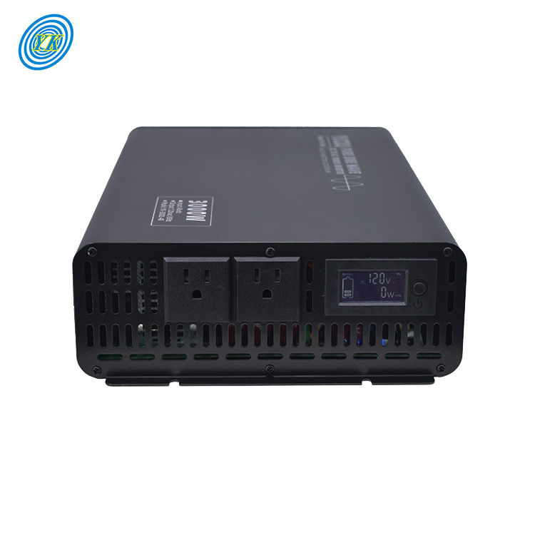 YUCOO Single Phase Invertor 3000w 12v 24v 220v Dc to Ac Power Inverter for Car Use