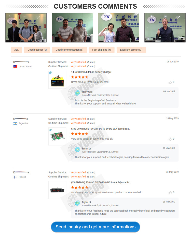 Customer Comments