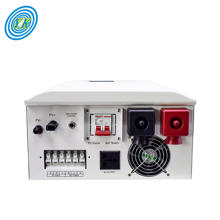 All-in-One Solar Inverter 3KW 48VDC to 110VAC 220VAC 40A LCD Screen Design