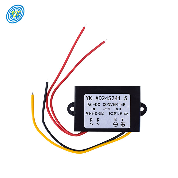 AC 24V to DC 5V 3A Buck Converter Voltage Regulator Power Supply Waterproof Module for Car
