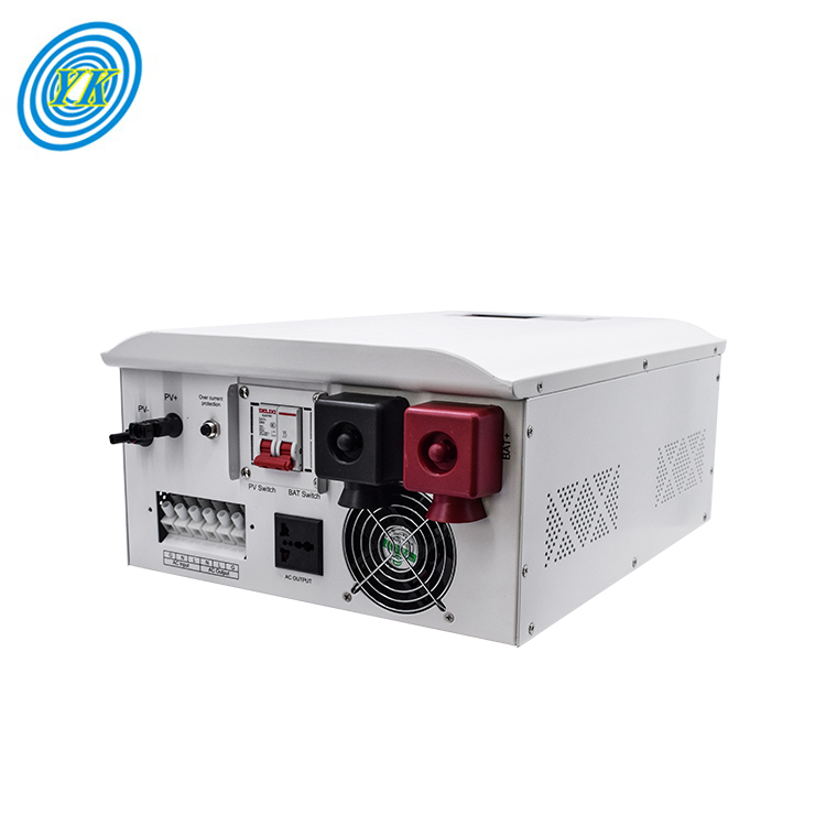All-in-One Solar Inverter 3KW 48VDC to 110VAC 220VAC 40A LCD Screen Design