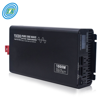 Power Inverter 1000W 12V 1KW 24V Pure Sine Wave with Digital Display