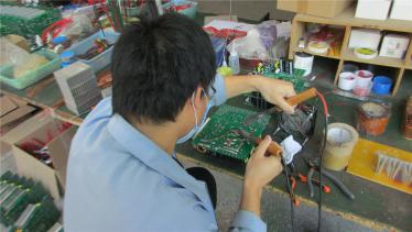 Circuit Board Wave and Manual Welding Line 2