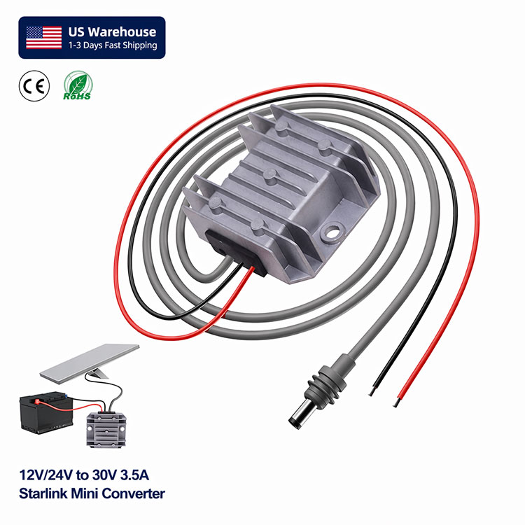 Starlink Mini 12V 24V to 30V 3.5A Step up Converter