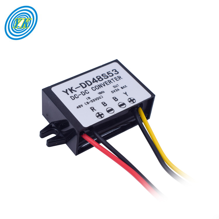 YUCOO Micro Step up Usb Type Waterproof IP67 24V to 12v 3A 36W Ac Dc Converter
