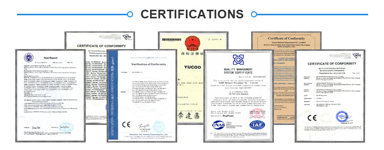 Certifications