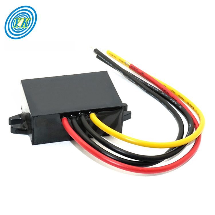YUCOO Micro Step up Usb Type Waterproof IP67 24V to 12v 3A 36W Ac Dc Converter